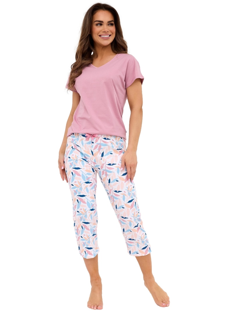 Pijama dama CORNETTE 372/450 LOUISA roz