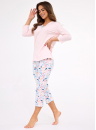 Pijama dama CORNETTE 389/455 NANCY PLUS roz