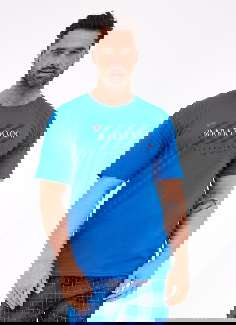 Pánské pyžamo CORNETTE 134/303 MARATHON 3 cobalt