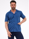 Gombos férfi pizsama CORNETTE 318/57 jeans
