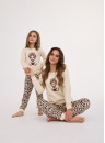 Pijama fete CORNETTE 594/191 592/191 PANTHER bej