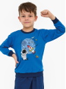 Pijama băieți CORNETTE 593/176 GALAXY albastru închis