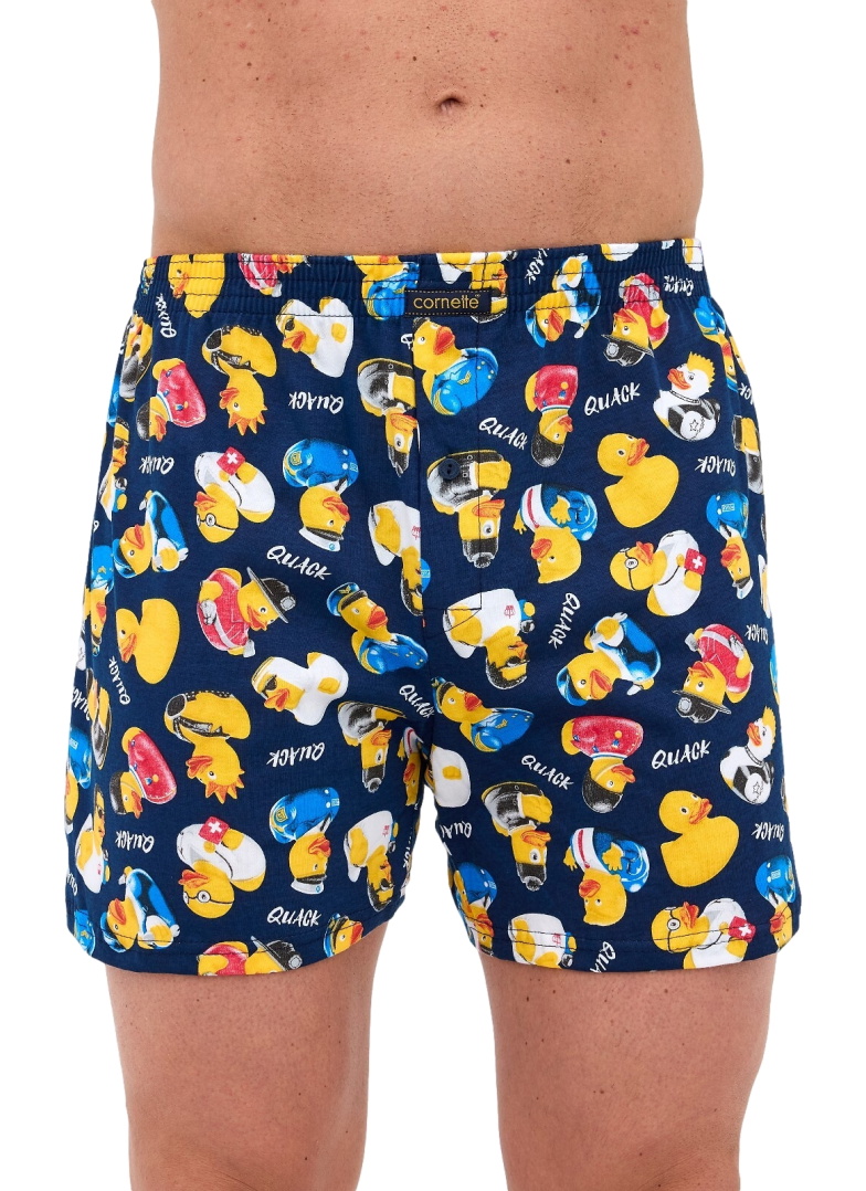 Férfi boxeralsó CORNETTE CLASSIC 001/177 DUCKS színes