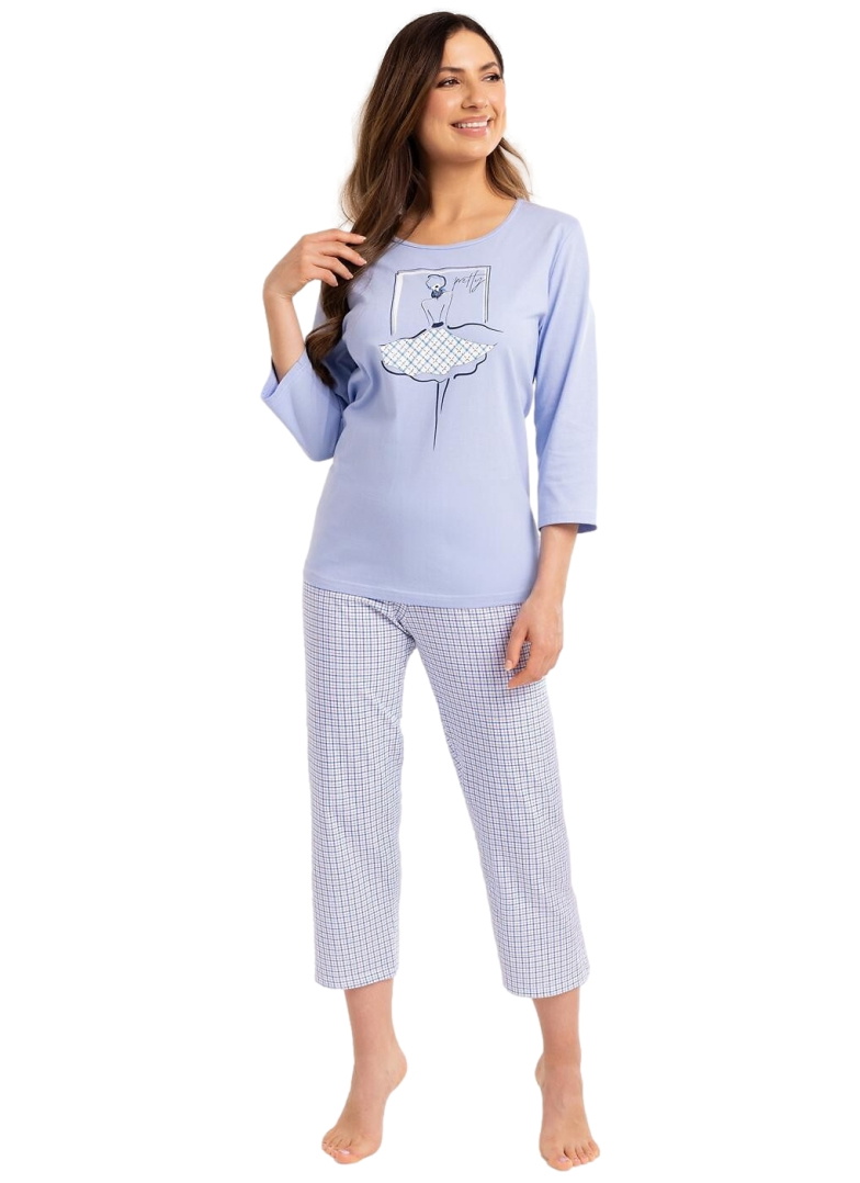 Pijama dama REGINA 716 albastru