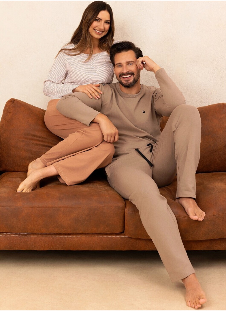 Pijama dama REGINA 715 bej