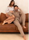 Pijama dama REGINA 715 bej