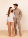 Pijama dama REGINA 715 bej