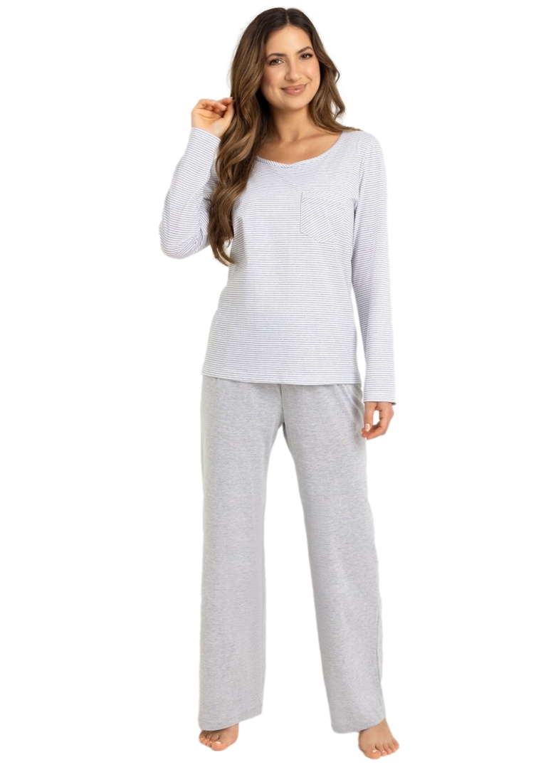 Pijama dama REGINA 715 gri