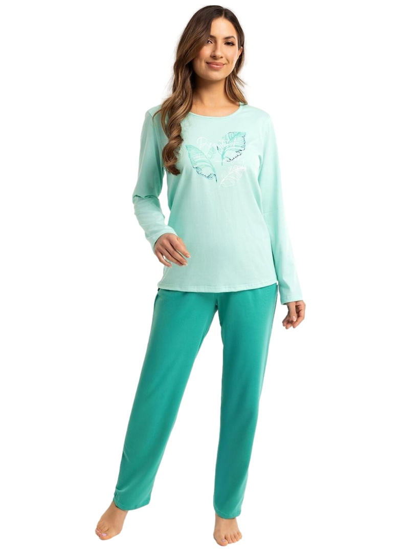 Pijama dama REGINA 705 verde
