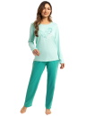 Pijama dama REGINA 705 verde