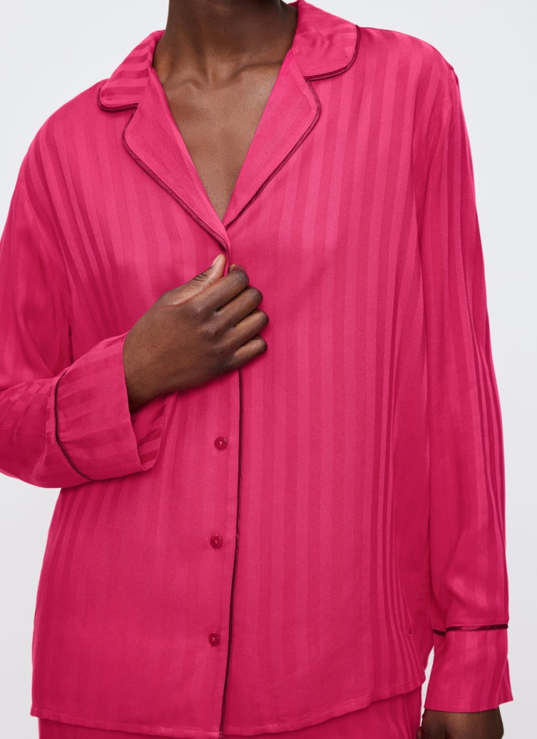 Piżama damska Triumph Amourette Jacquard PW FLASHY PINK