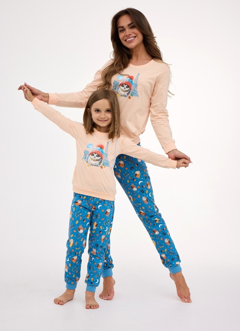 Pijama dama CORNETTE 467/426 PARIS piersică