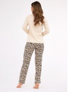 Pijama dama CORNETTE 655/439 I AM PERFECT bej