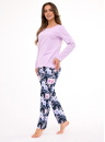 Pijama dama CORNETTE 145/462 NATALIE heather- albastru închis