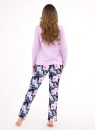 Pijama dama CORNETTE 145/462 NATALIE heather- albastru închis