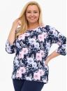 Pijama dama CORNETTE 147/465 ANABEL PLUS albastru închis