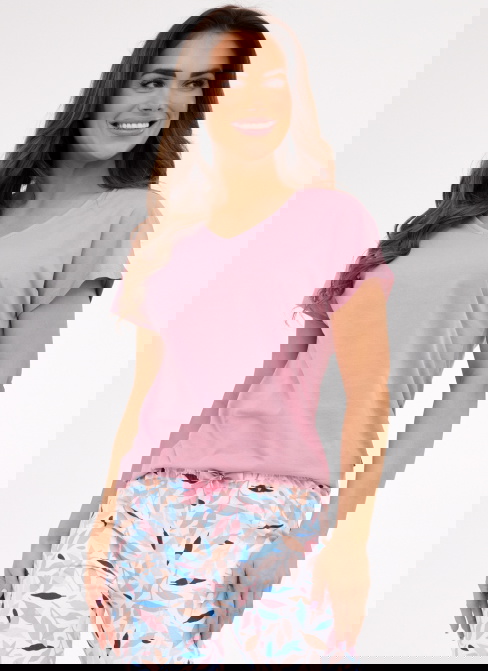 Pijama dama CORNETTE 372/450 LOUISA roz
