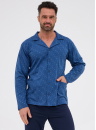 Pijama bărbătească cu nasturi CORNETTE 114/78 multicolor