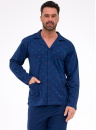 Pijama bărbătească cu nasturi CORNETTE 114/79 multicolor