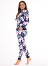 Komplet damski Cornette 355/464 Maddie granatowy 3-PAK