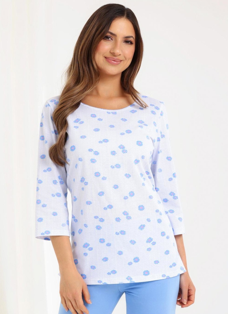Pijama dama REGINA 720 albastru