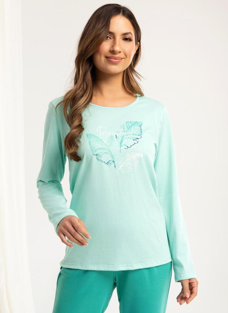 Pijama dama REGINA 705 verde