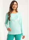 Pijama dama REGINA 705 verde