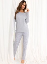 Pijama dama REGINA 714 melange deschis
