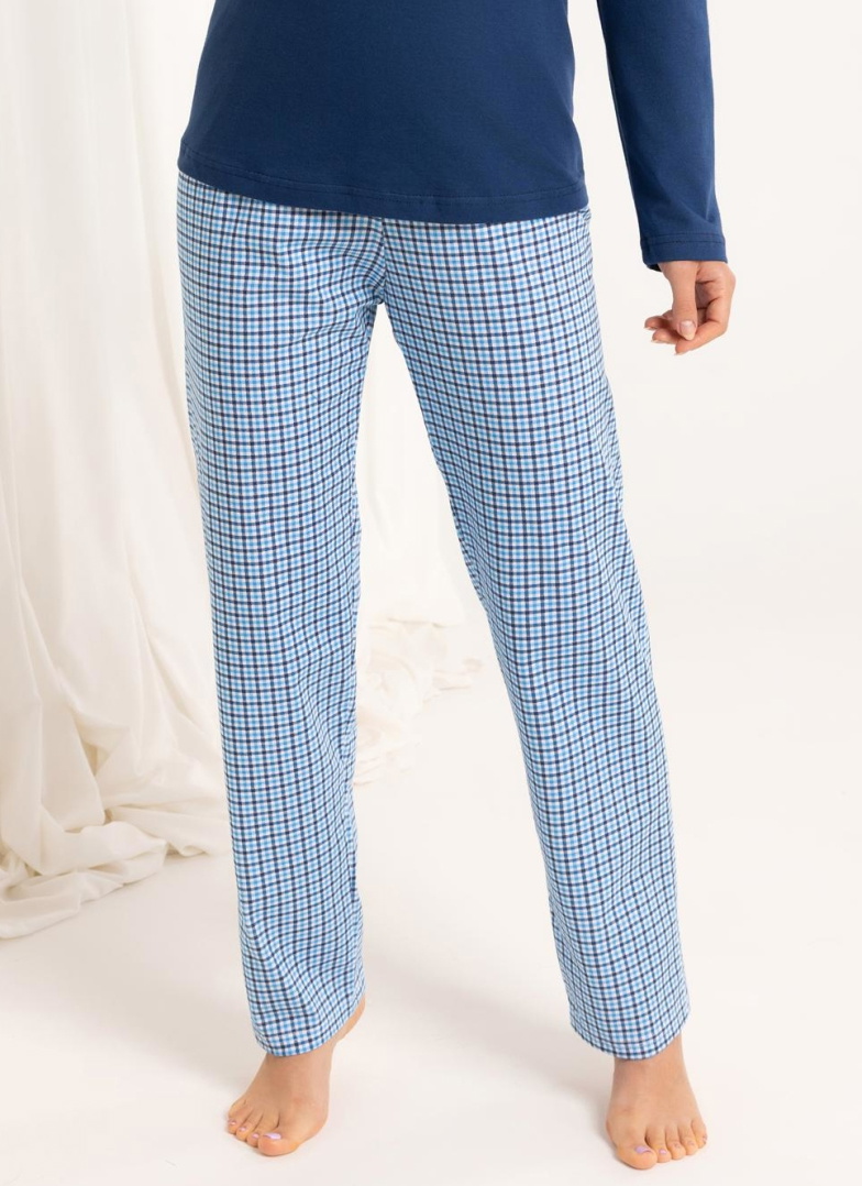 Pijama dama REGINA 714 albastru închis