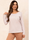 Pijama dama REGINA 715 bej