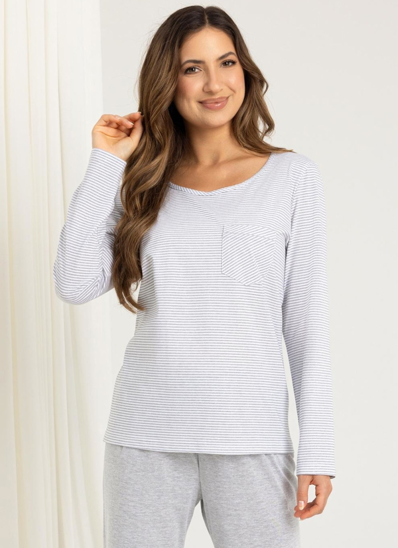 Pijama dama REGINA 715 gri