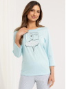 Pijama dama REGINA 716 turcoaz