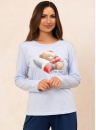 Pijama dama REGINA 728 albastru