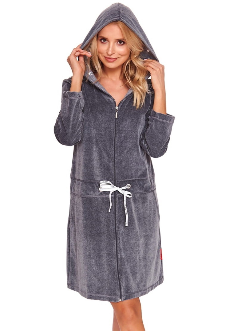 Női köntös DOCTOR NAP MALWA SWO.1008 DARK GREY