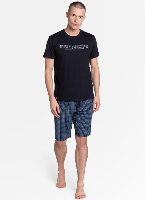 Pijama bărbați HENDERSON DOJO 38883-99X negru