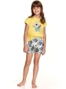 Dívčí pyžamo TARO 2200/2201 HANIA žlutá