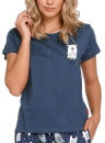 Pijama dama DOCTOR NAP PM.4219 DEEP BLUE